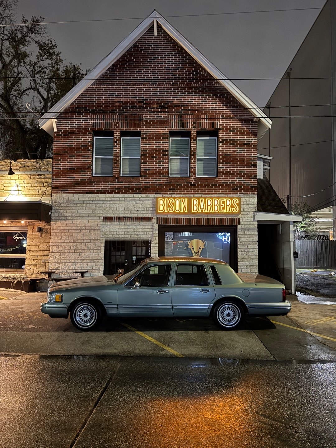 Bison Barbers exterior — 1043 Studewood St, Houston Heights